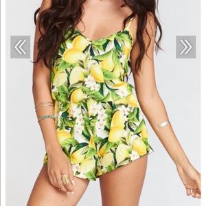 Show Me your Mumu lemon romper